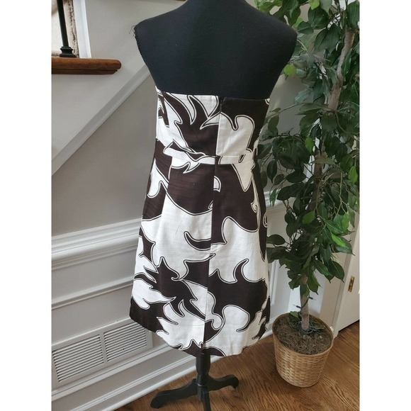 Merona Women's Brown/White Dress Size16 - Picture 7 of 12